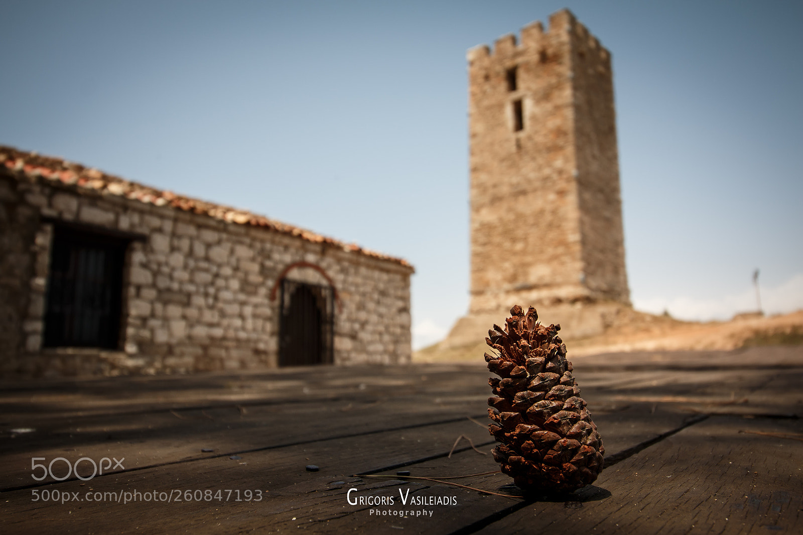 Canon EOS 70D sample photo. Byzantine tower in nea photography