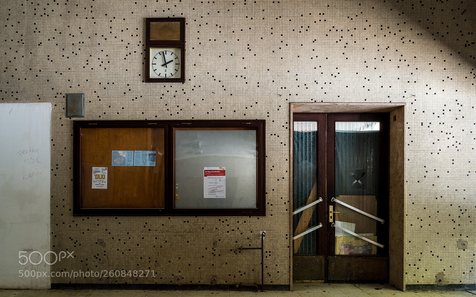 Olympus OM-D E-M10 sample photo. Abandoned train station photography