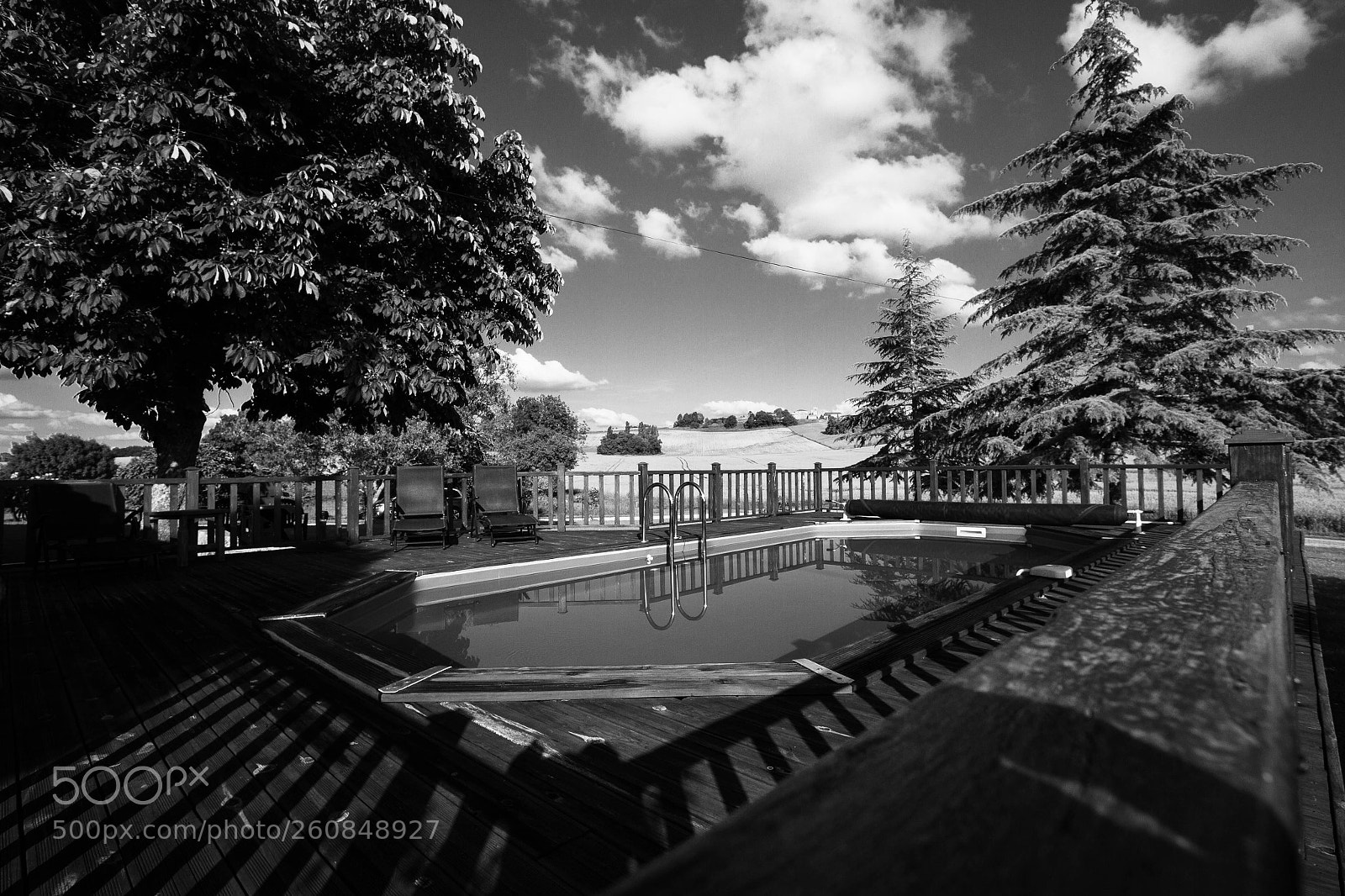 Canon EOS 7D sample photo. Pool with a view photography