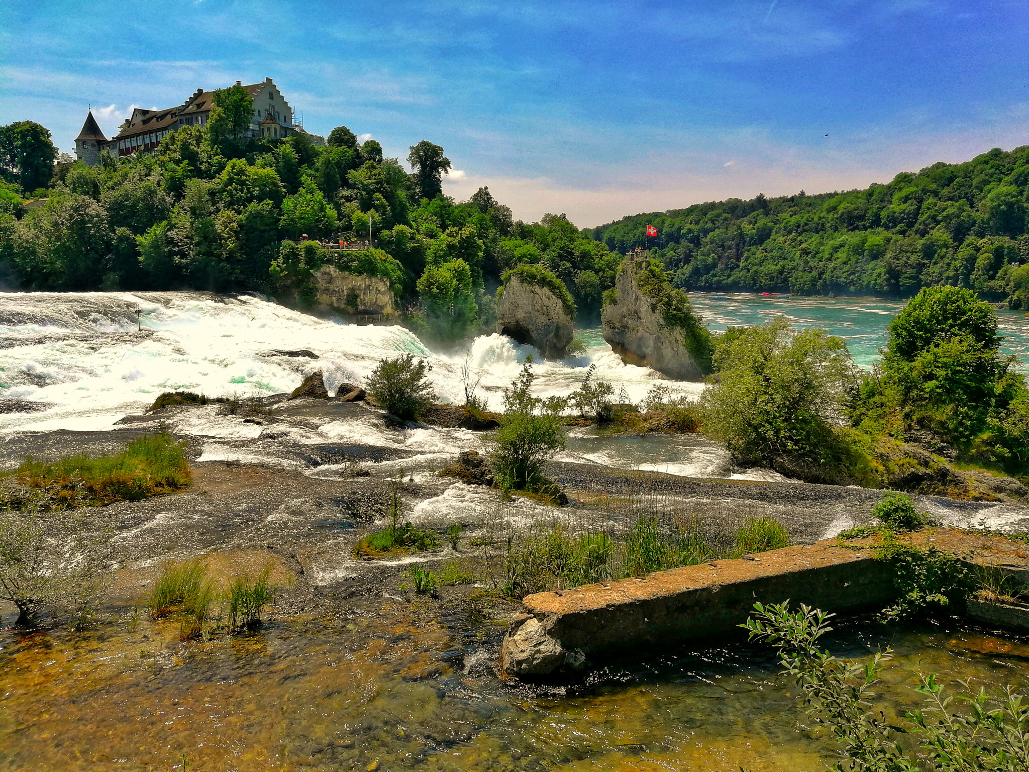 HUAWEI P10 Plus sample photo. Rheinfall... photography