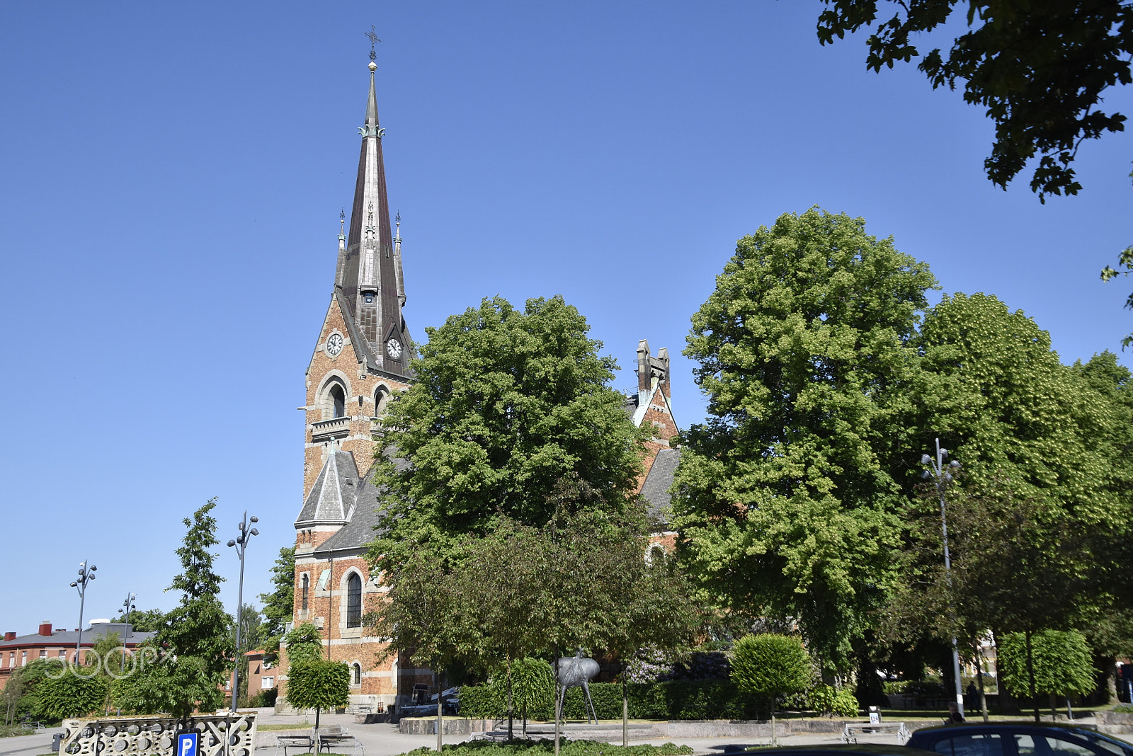 Nikon D5500 sample photo. Gustav adolfs kyrka photography