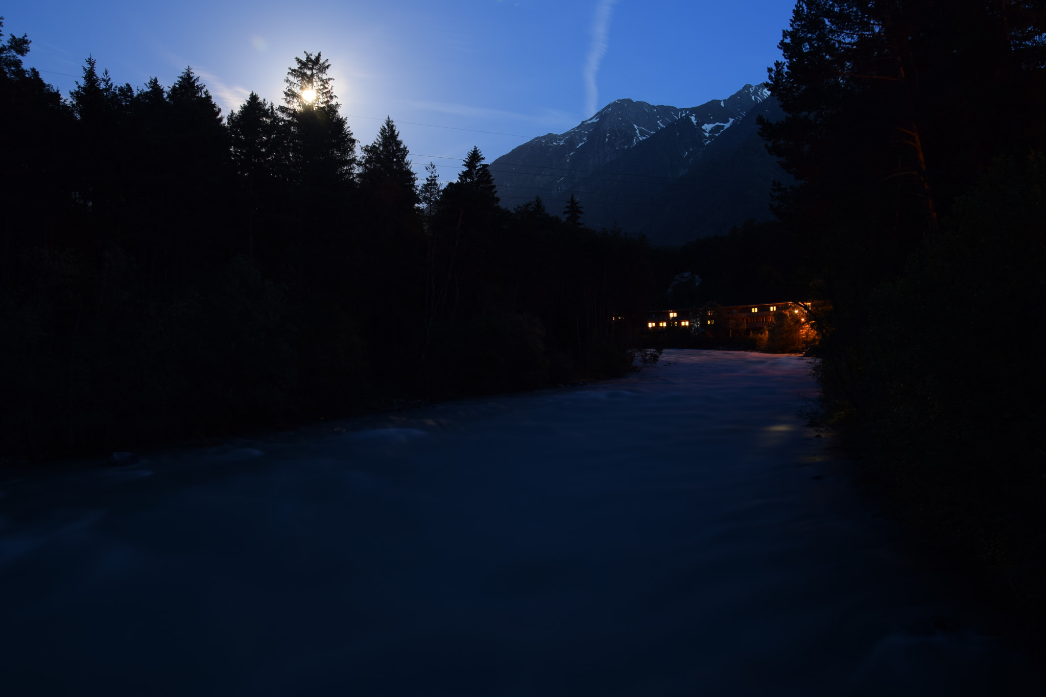 Nikon D5300 sample photo. Blue night photography