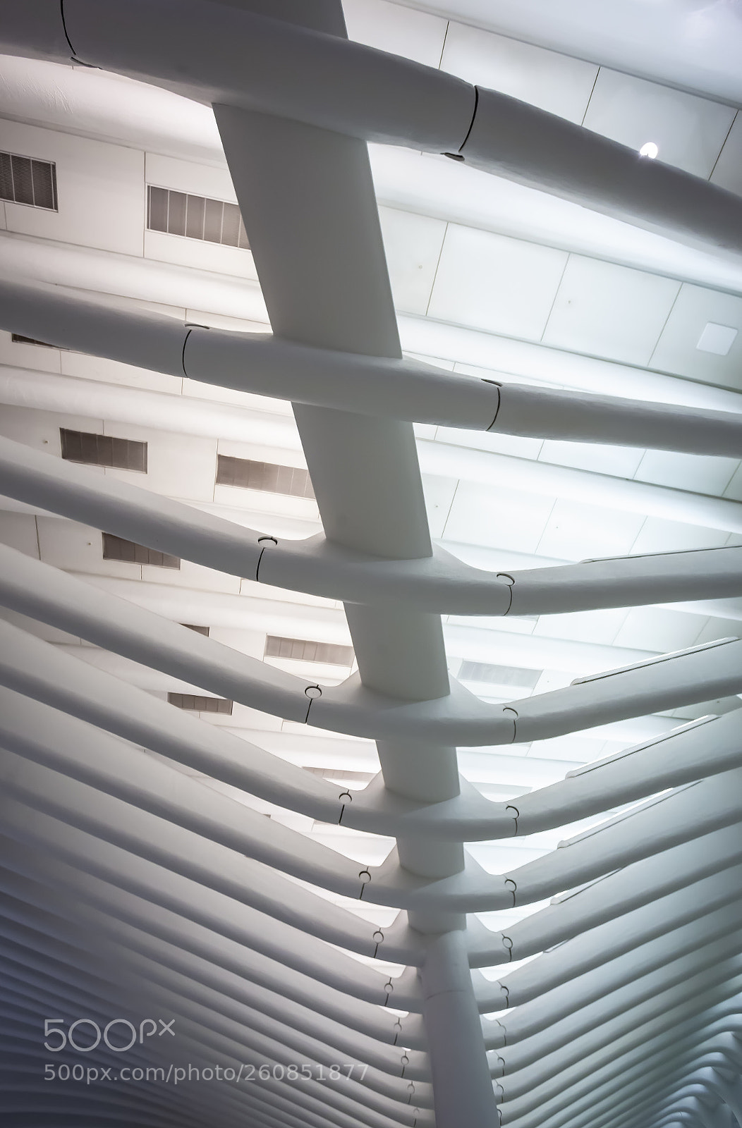 Canon EOS 5D Mark II sample photo. Oculus center interior detail photography