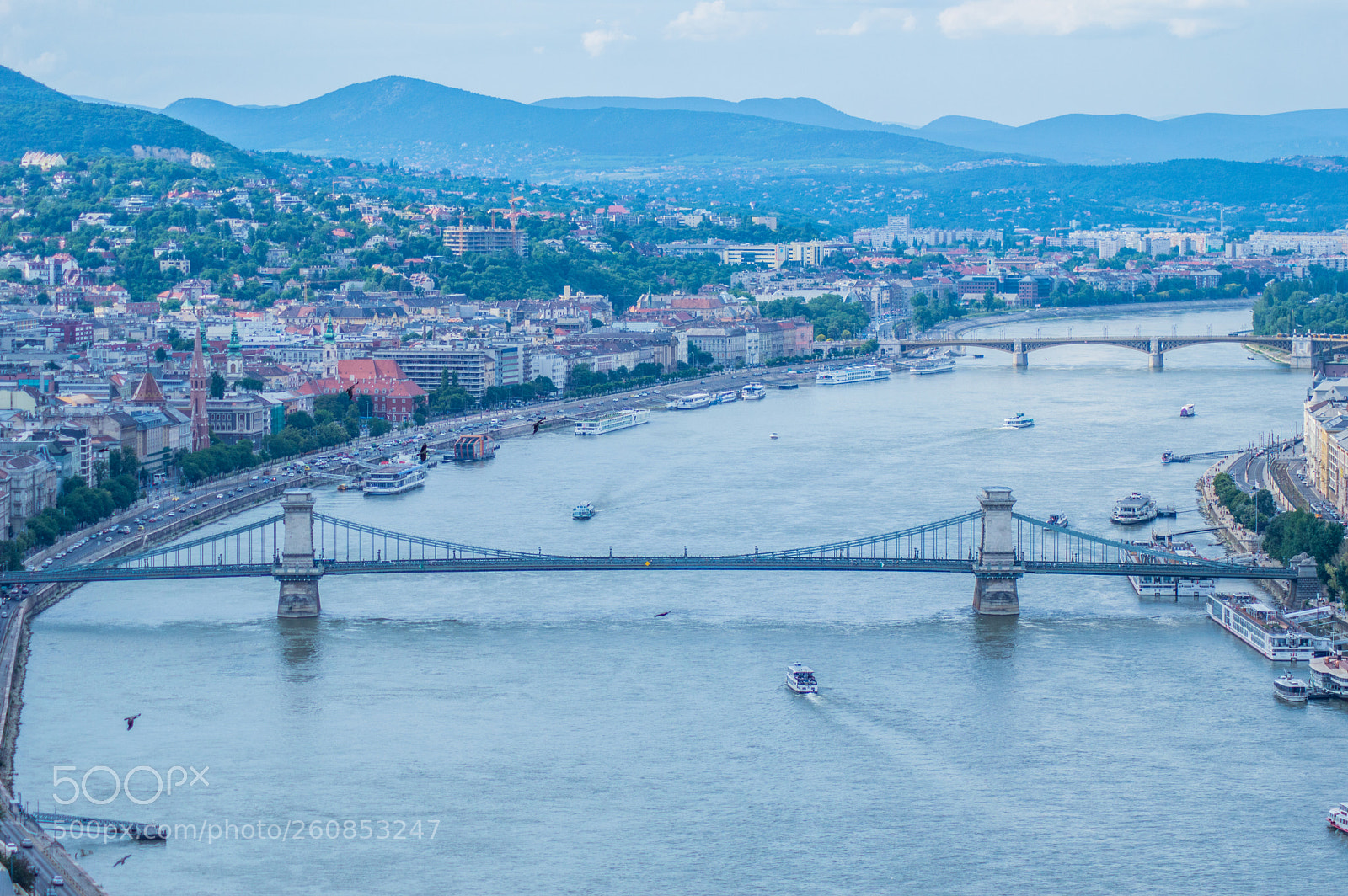 Nikon D3200 sample photo. Chain bridge photography