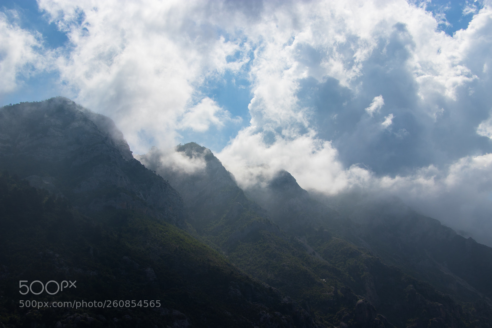 Canon EOS 80D sample photo. Misty mountains photography