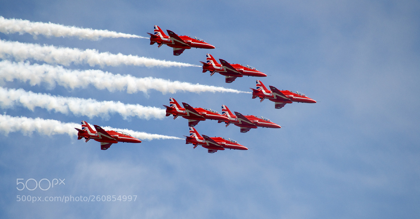 Nikon D3100 sample photo. Red arrows torbay display 2018 photography