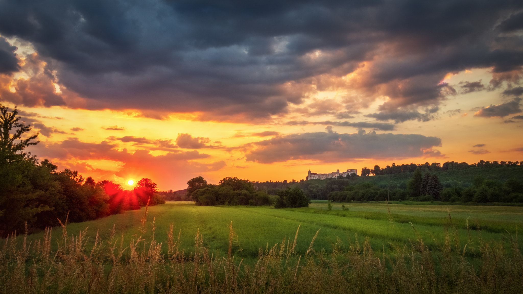 Olympus PEN E-PL6 sample photo. Sun goes down photography