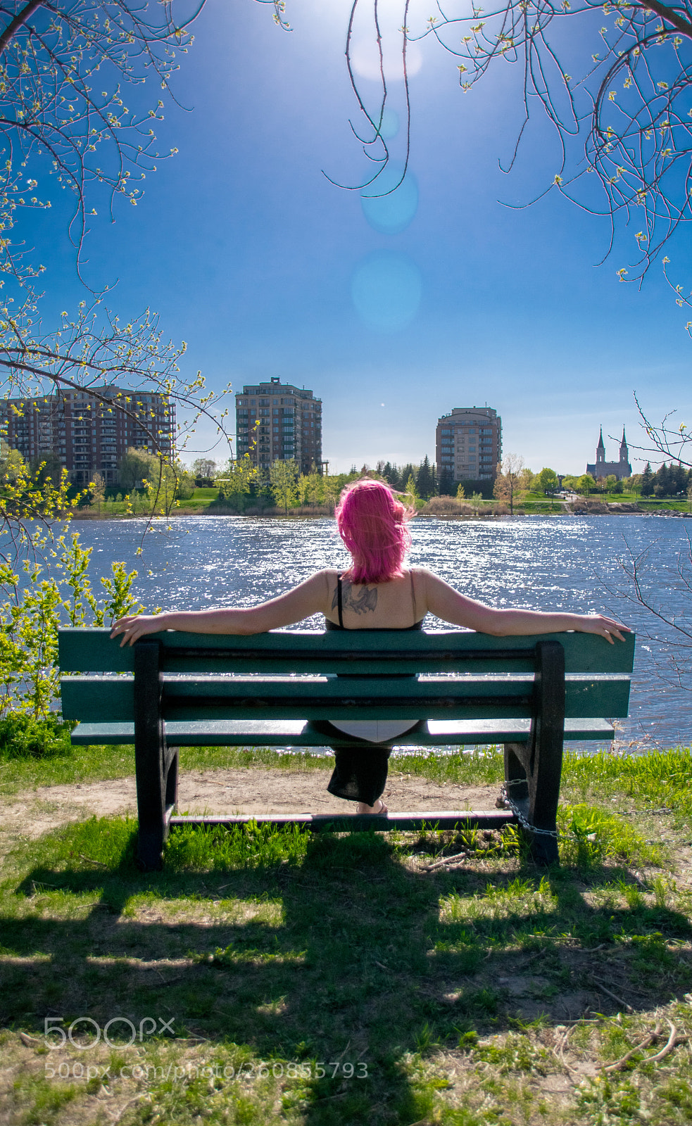 Nikon D5300 sample photo. Her hair is pink photography