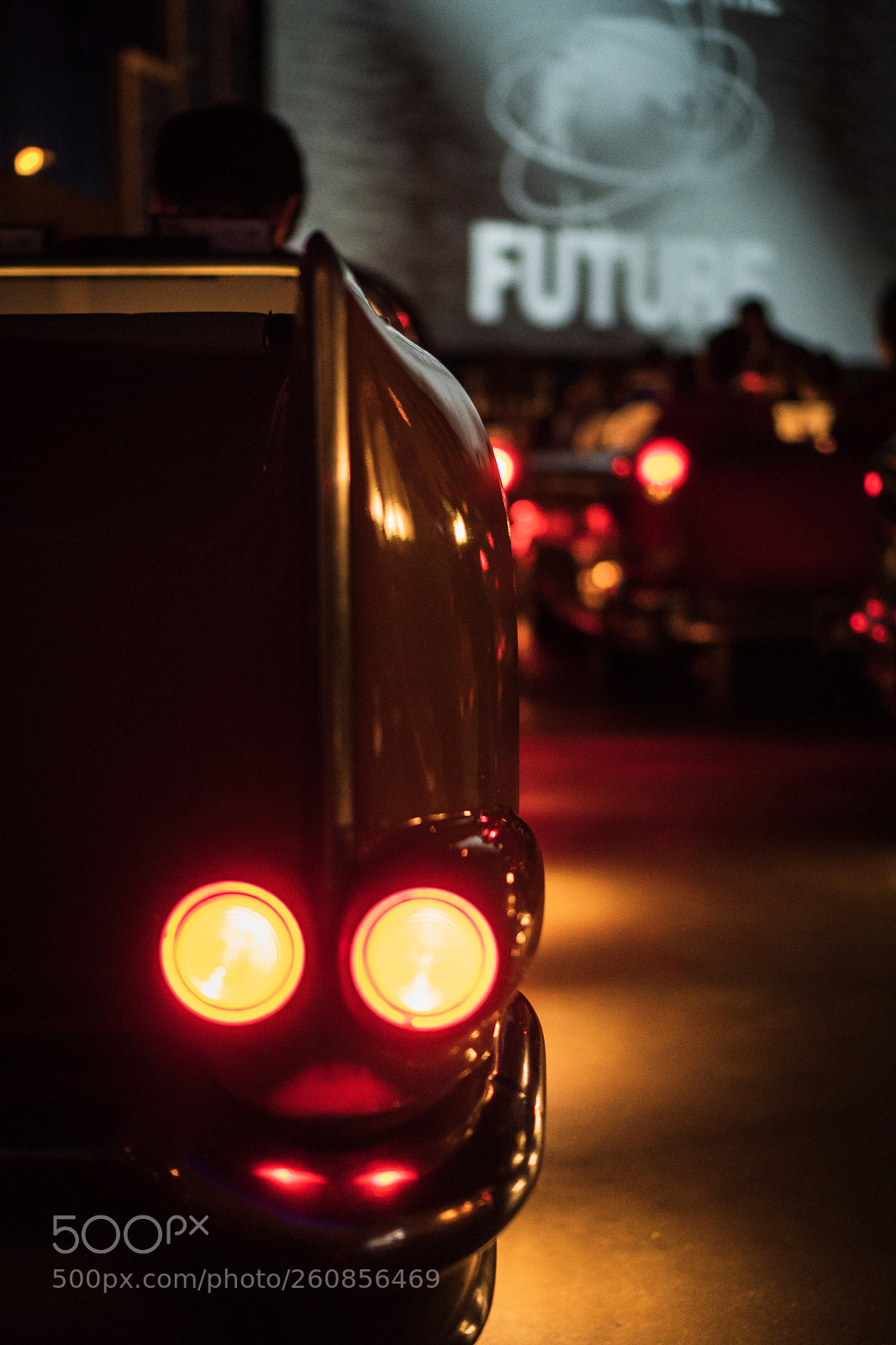 Sony a6500 sample photo. Tail lights photography