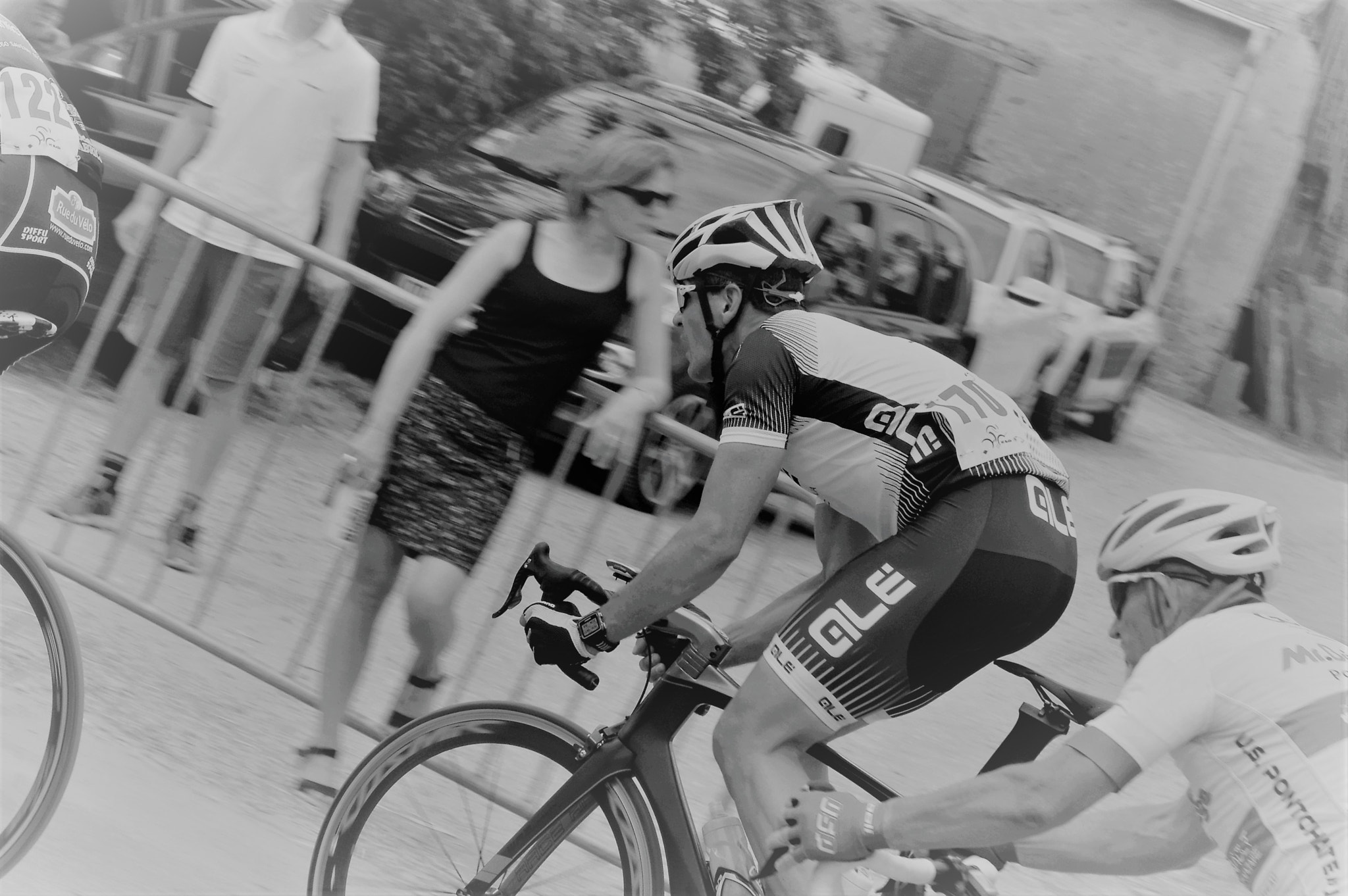 Nikon D3200 sample photo. Cyclist photography
