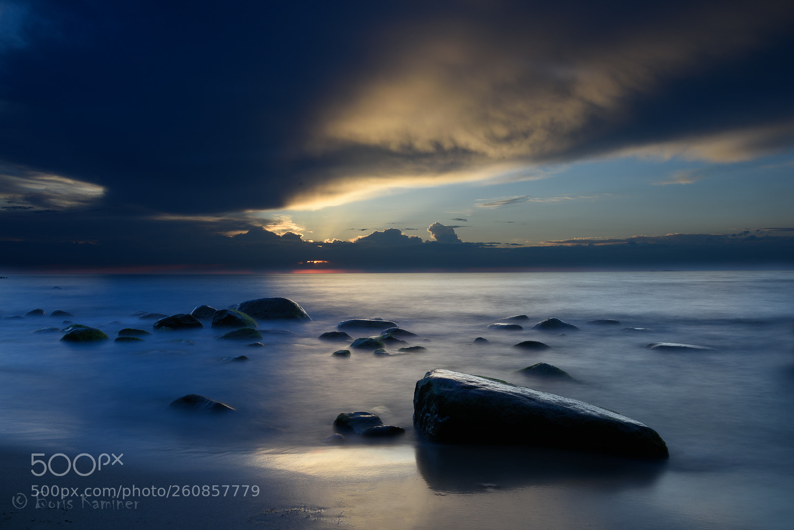 Nikon D810 sample photo. Boulders on sunset photography