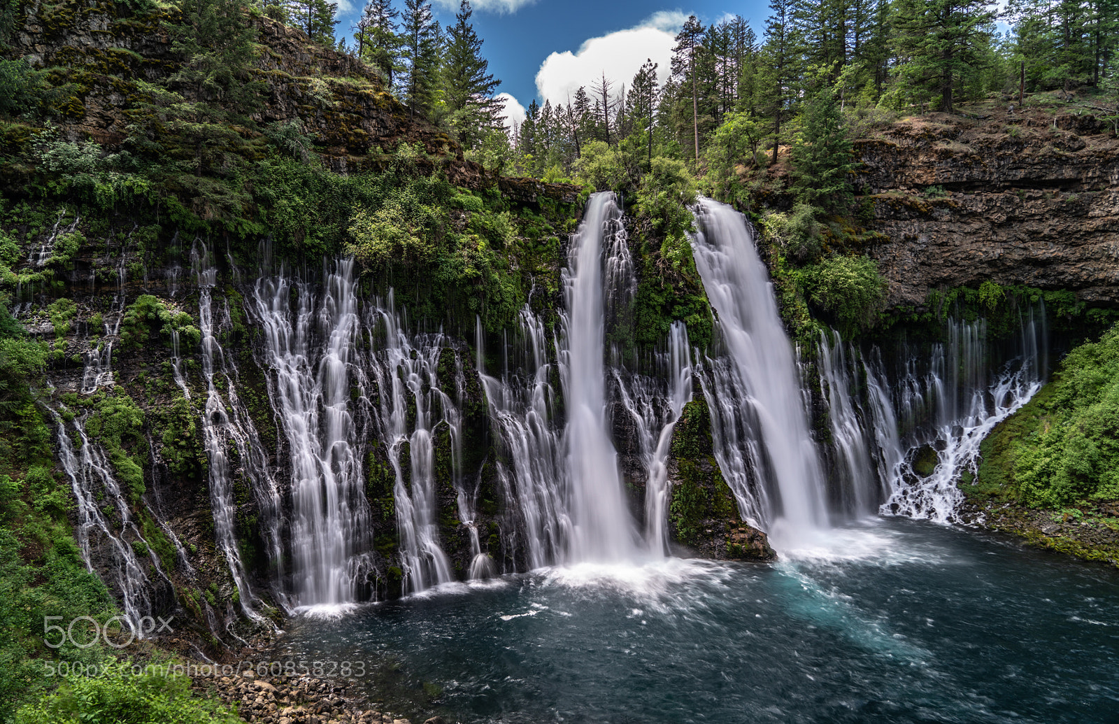 Sony a7R III sample photo. Burney falls photography