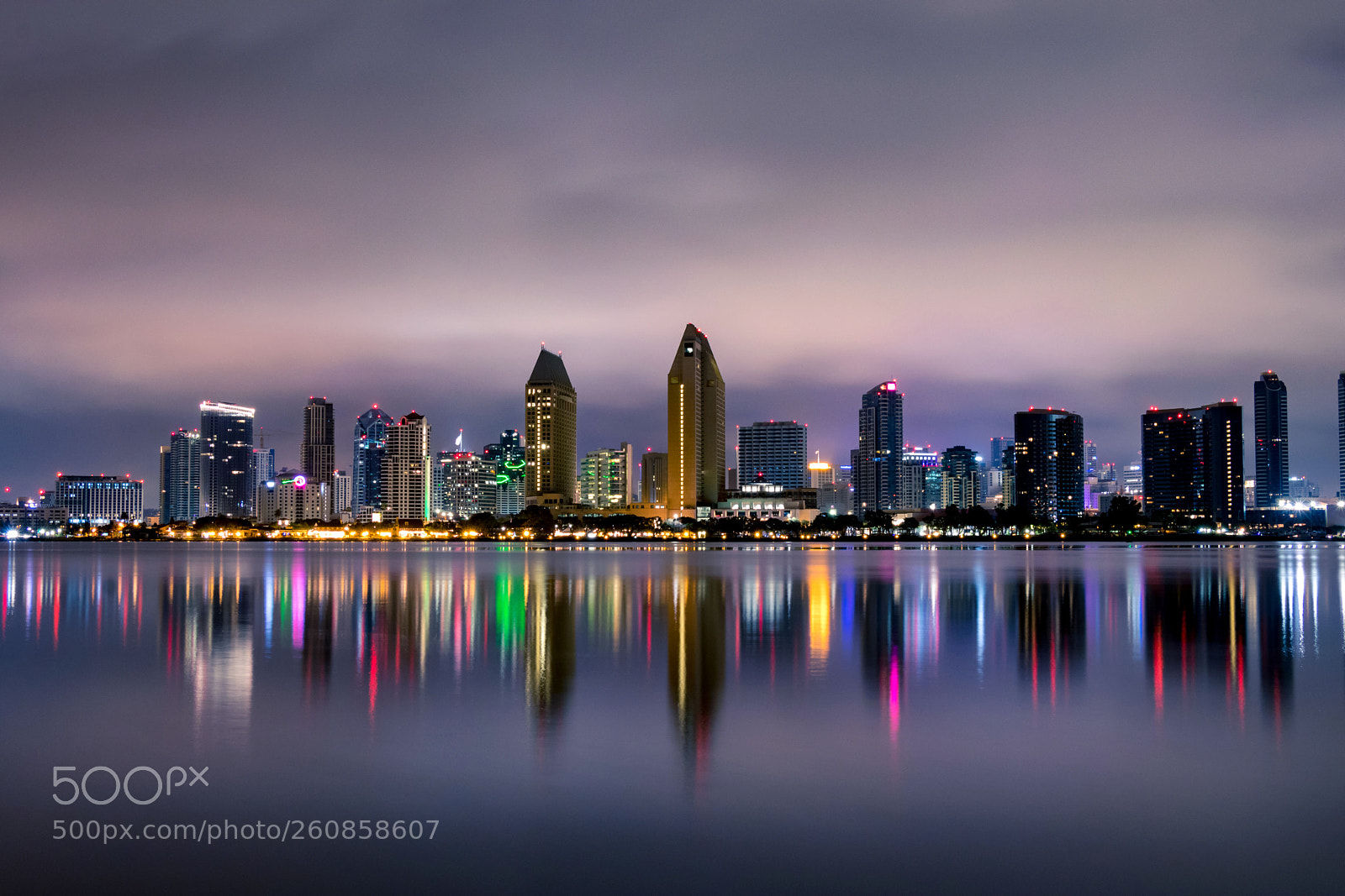 Canon EOS 80D sample photo. San diego skyline photography
