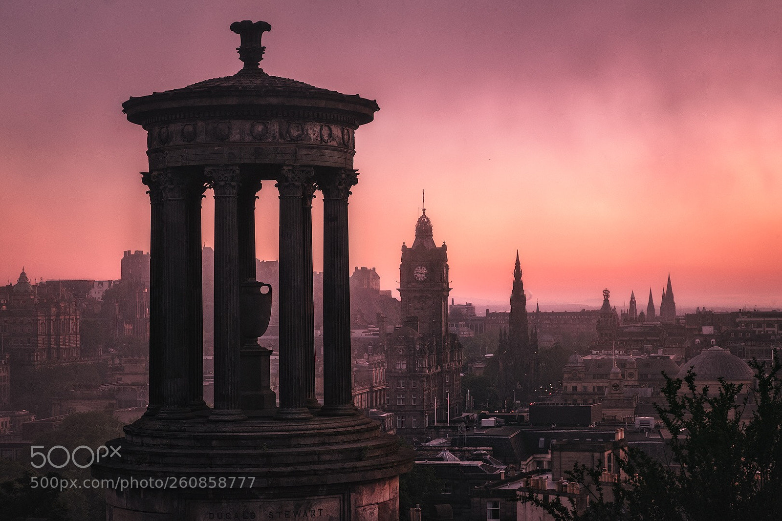 Fujifilm X-T1 sample photo. Evening edinburgh  photography