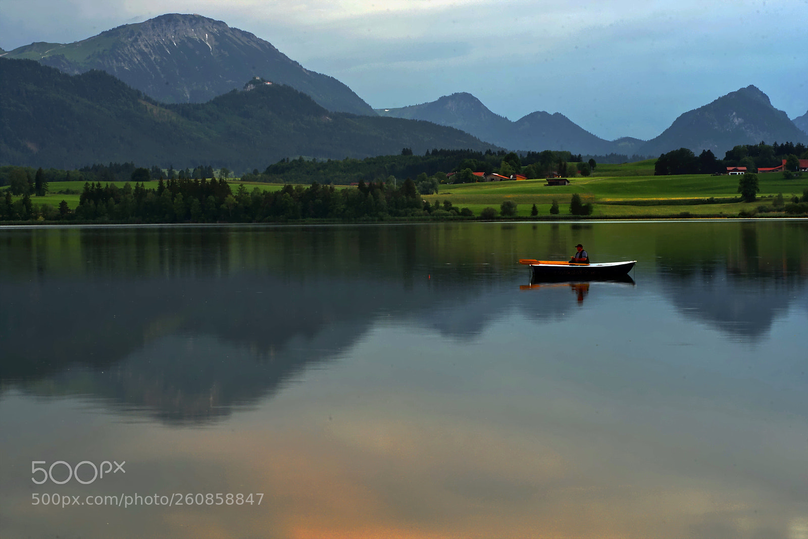 Nikon D7200 sample photo. Fisherman at dusk photography