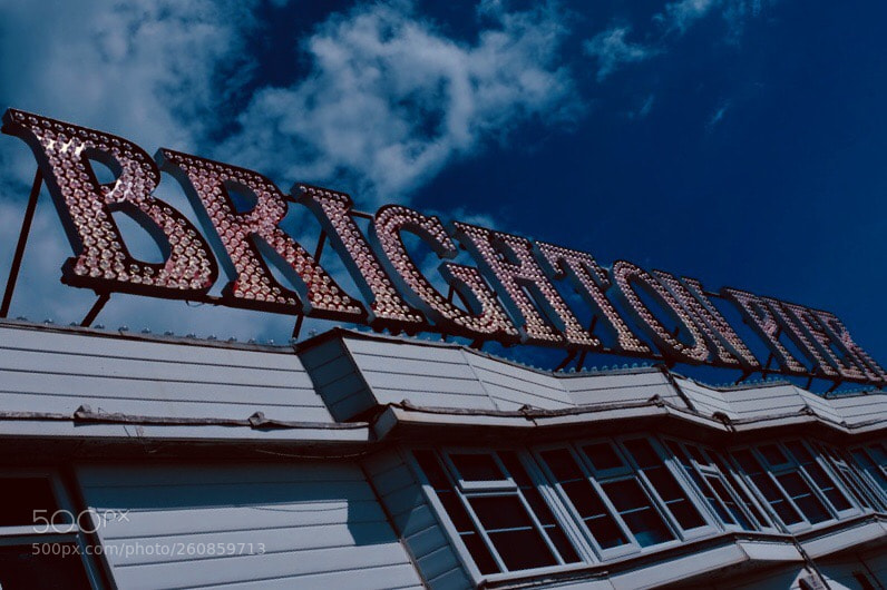 Fujifilm X-T2 sample photo. Brighton pier photography
