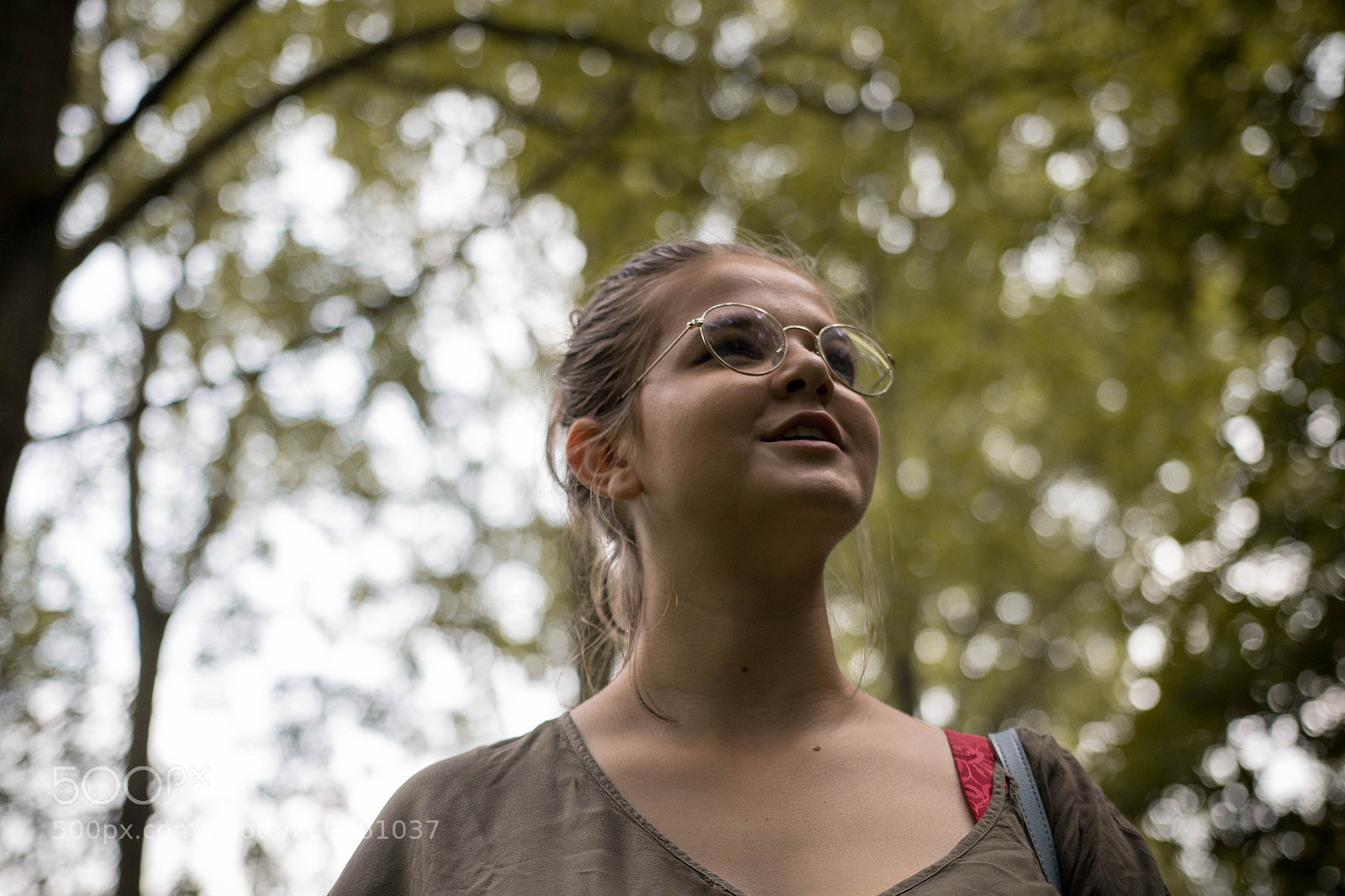 Canon EOS 7D Mark II sample photo. Forest girl photography