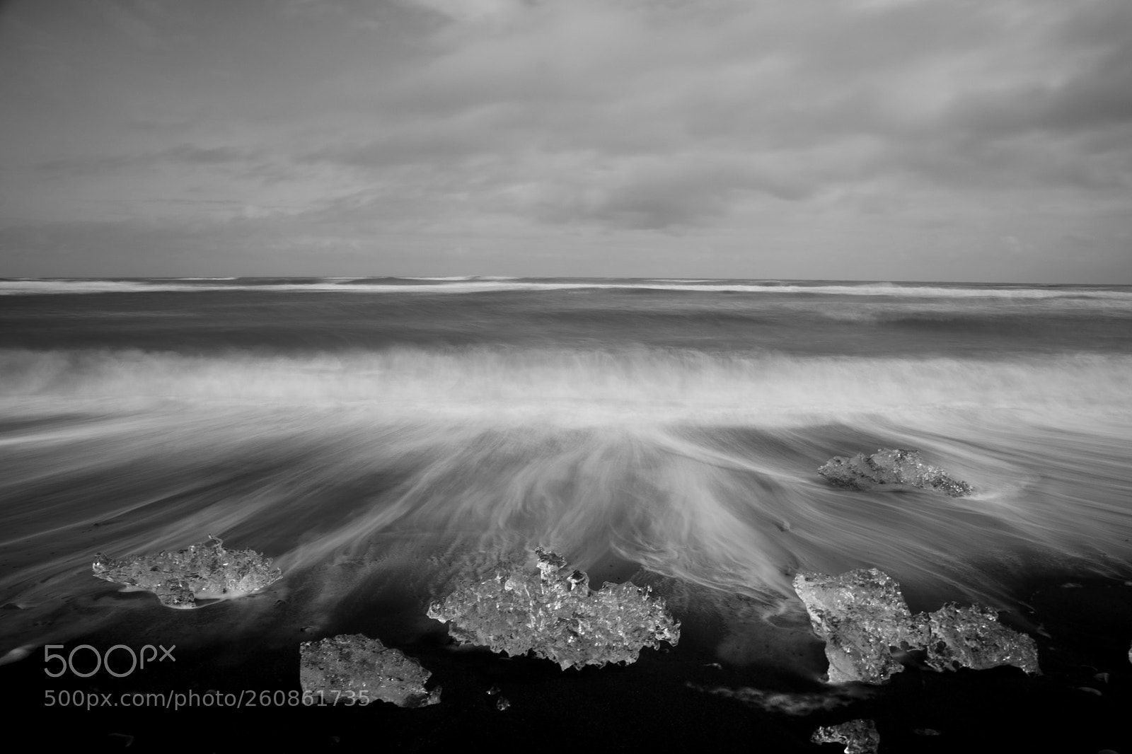 Nikon D610 sample photo. Waves painting lines on photography