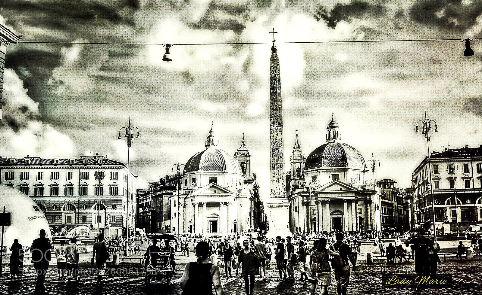 Nikon D5100 sample photo. The people’s square photography