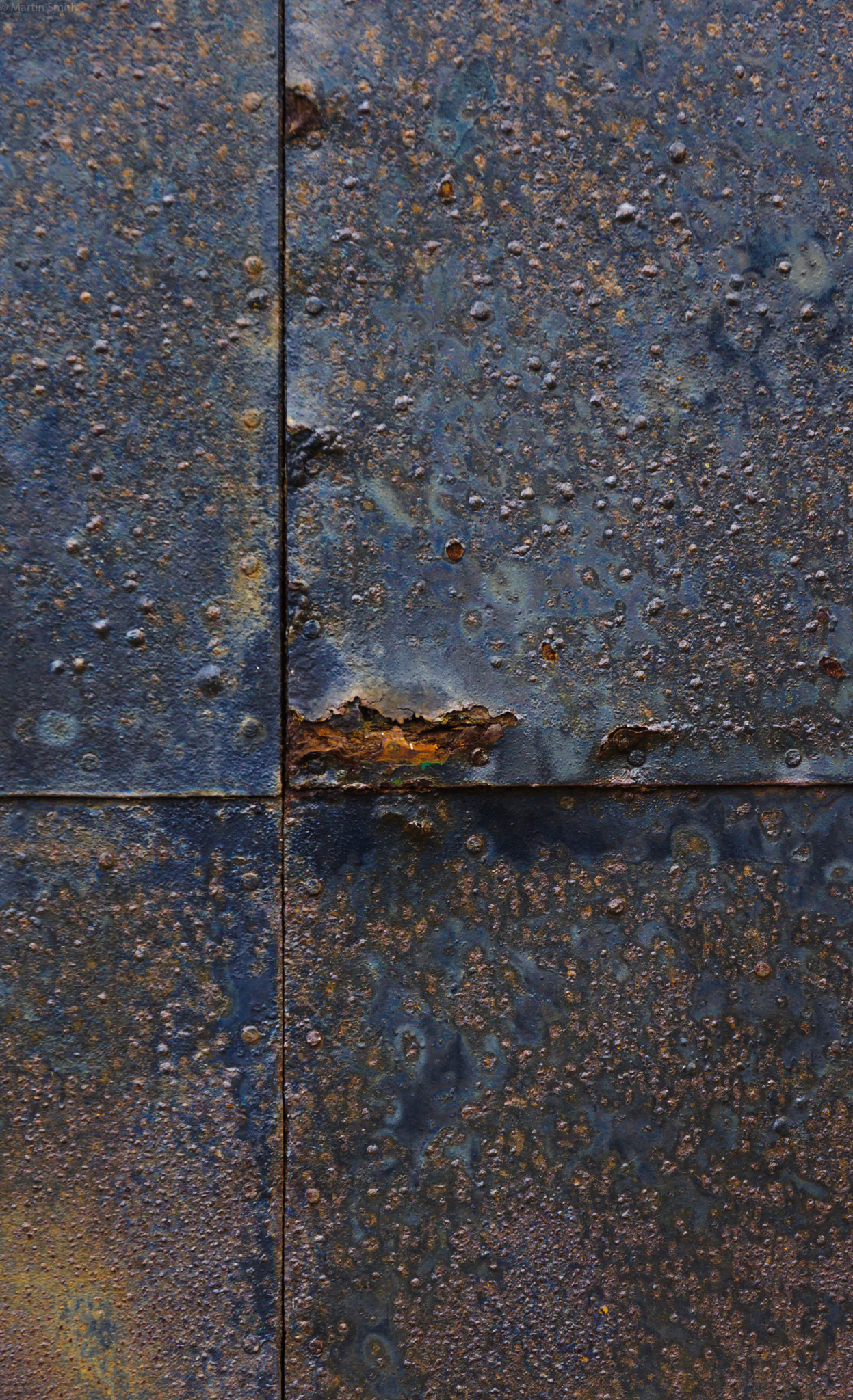 Pentax K-3 II sample photo. My door corrosion photography