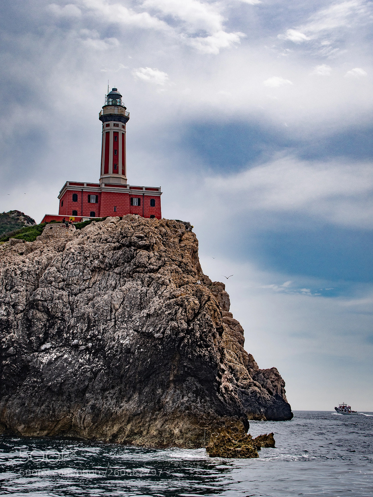 Panasonic Lumix DC-G9 sample photo. Amalfi coast lighthouse photography