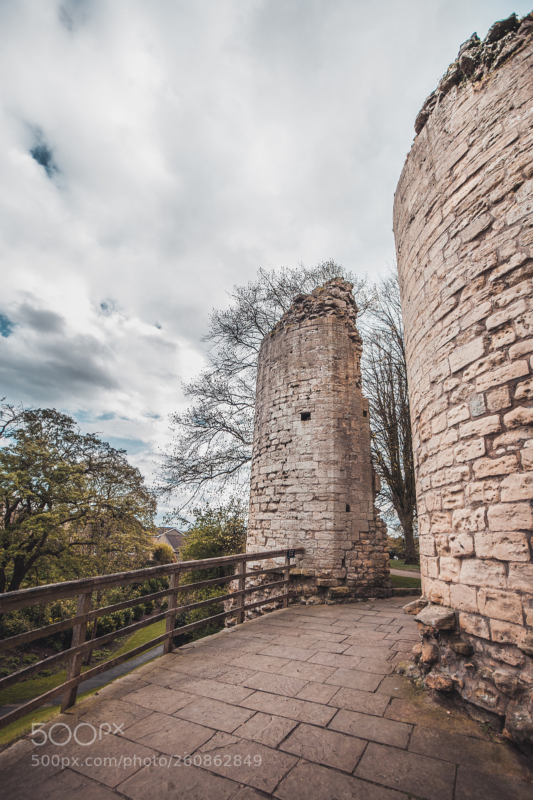 Nikon D700 sample photo. Knaresborough castle photography