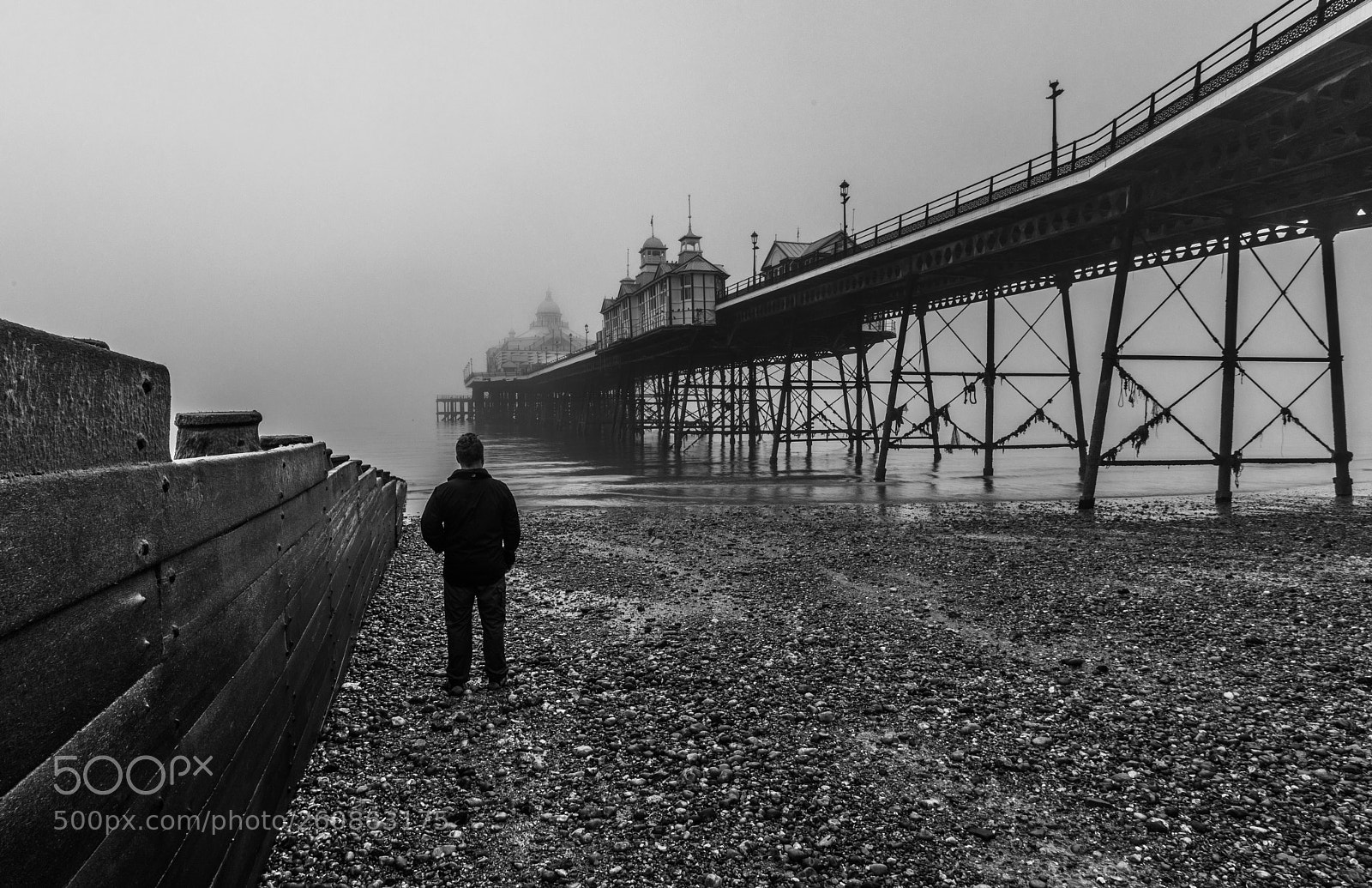 Canon EOS 5D Mark IV sample photo. Misty pier photography