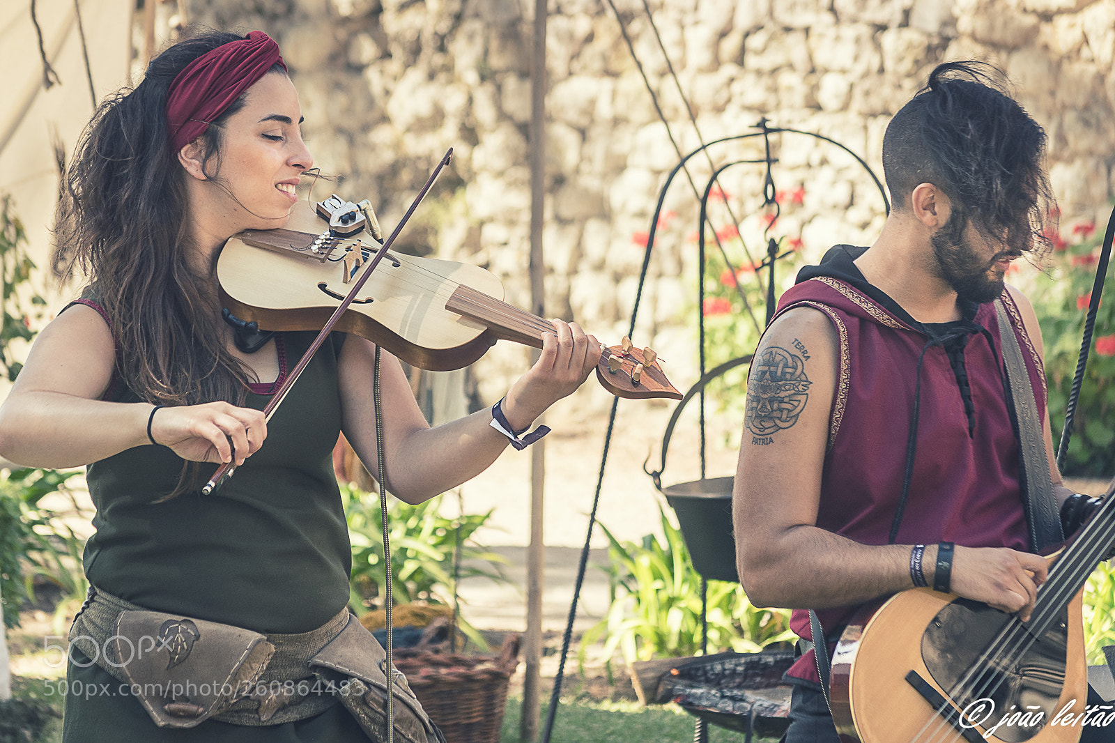 Nikon D3300 sample photo. Medieval music photography