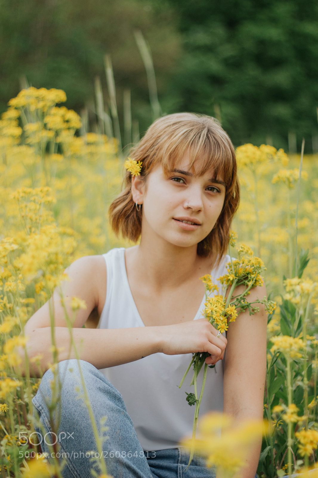 Canon EOS 60D sample photo. Flower child photography