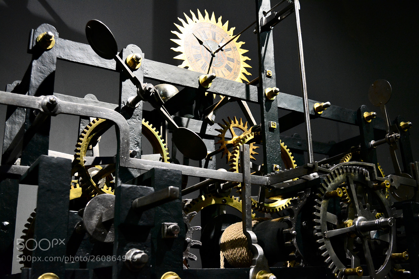 Nikon D5200 sample photo. Old clock photography
