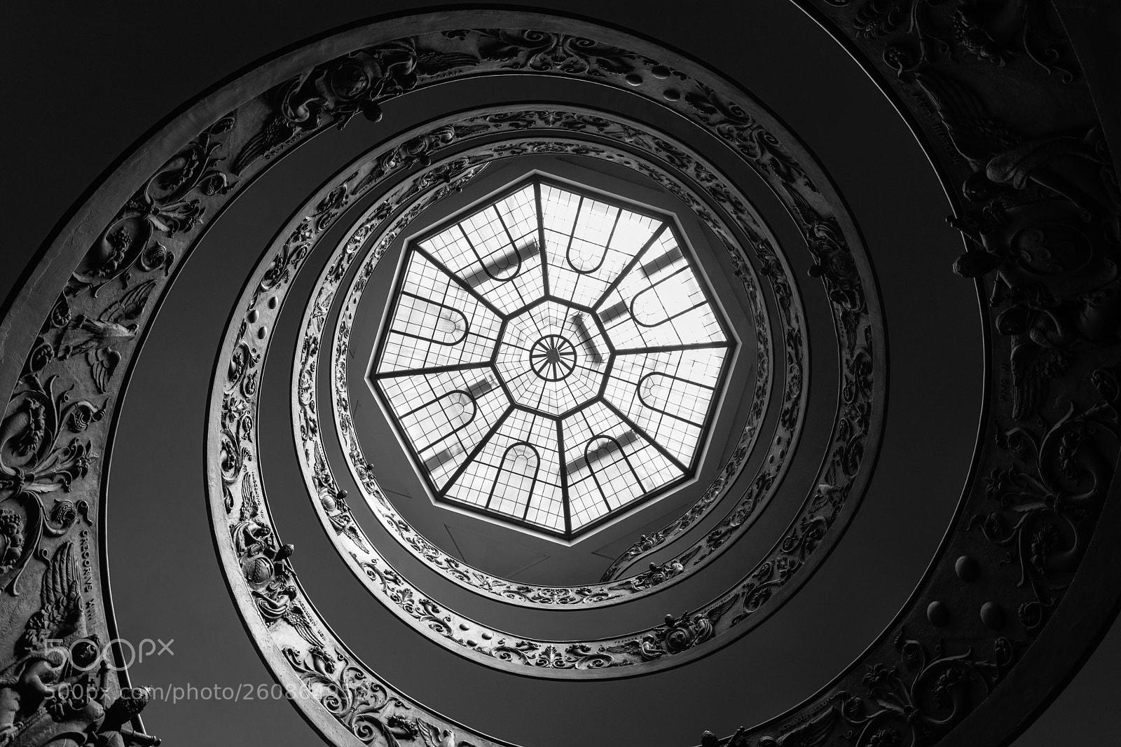 Nikon D7200 sample photo. Escalera espiral del vaticano photography