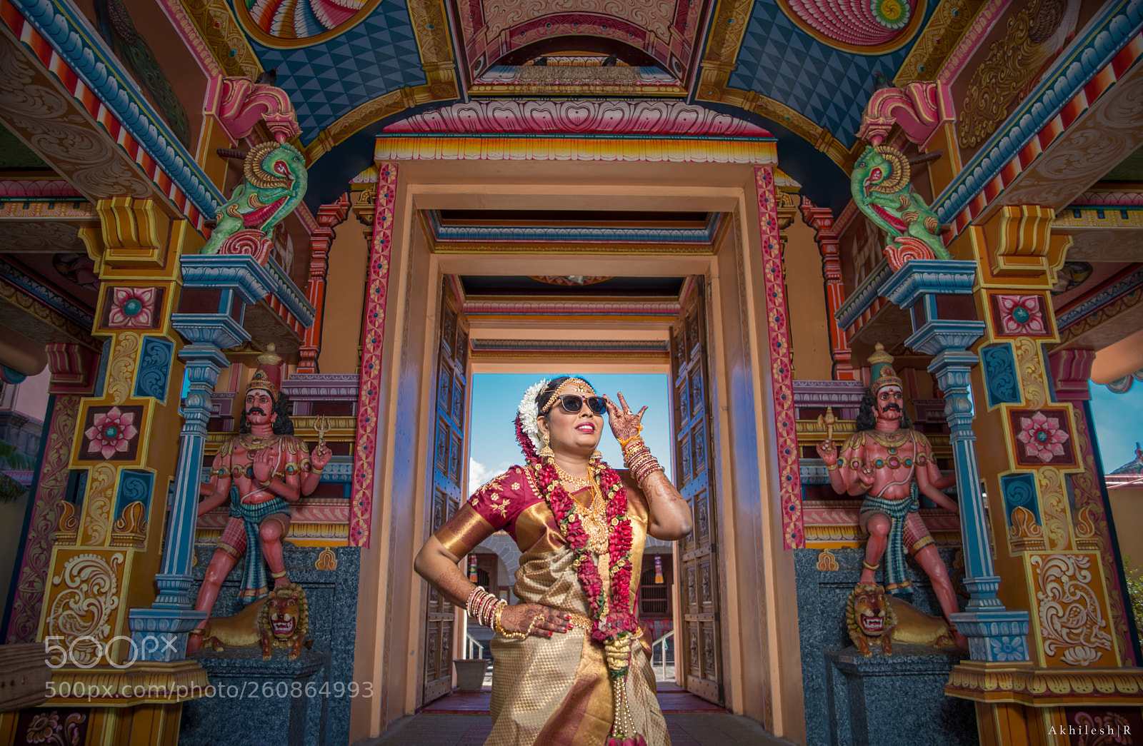 Nikon D610 sample photo. Nityavalee on her wedding photography