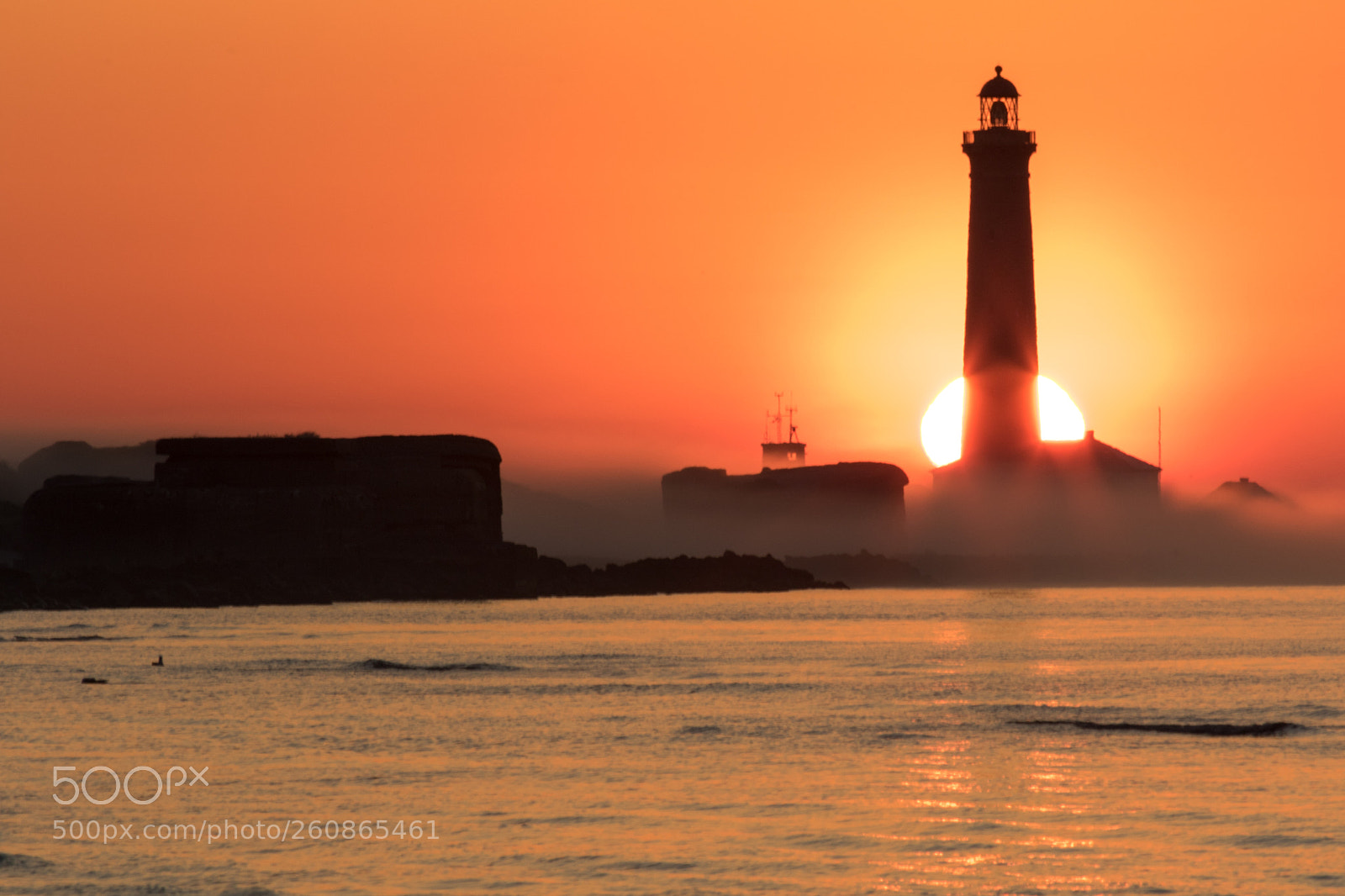Canon EOS 7D Mark II sample photo. Sunrise at lighthouse photography
