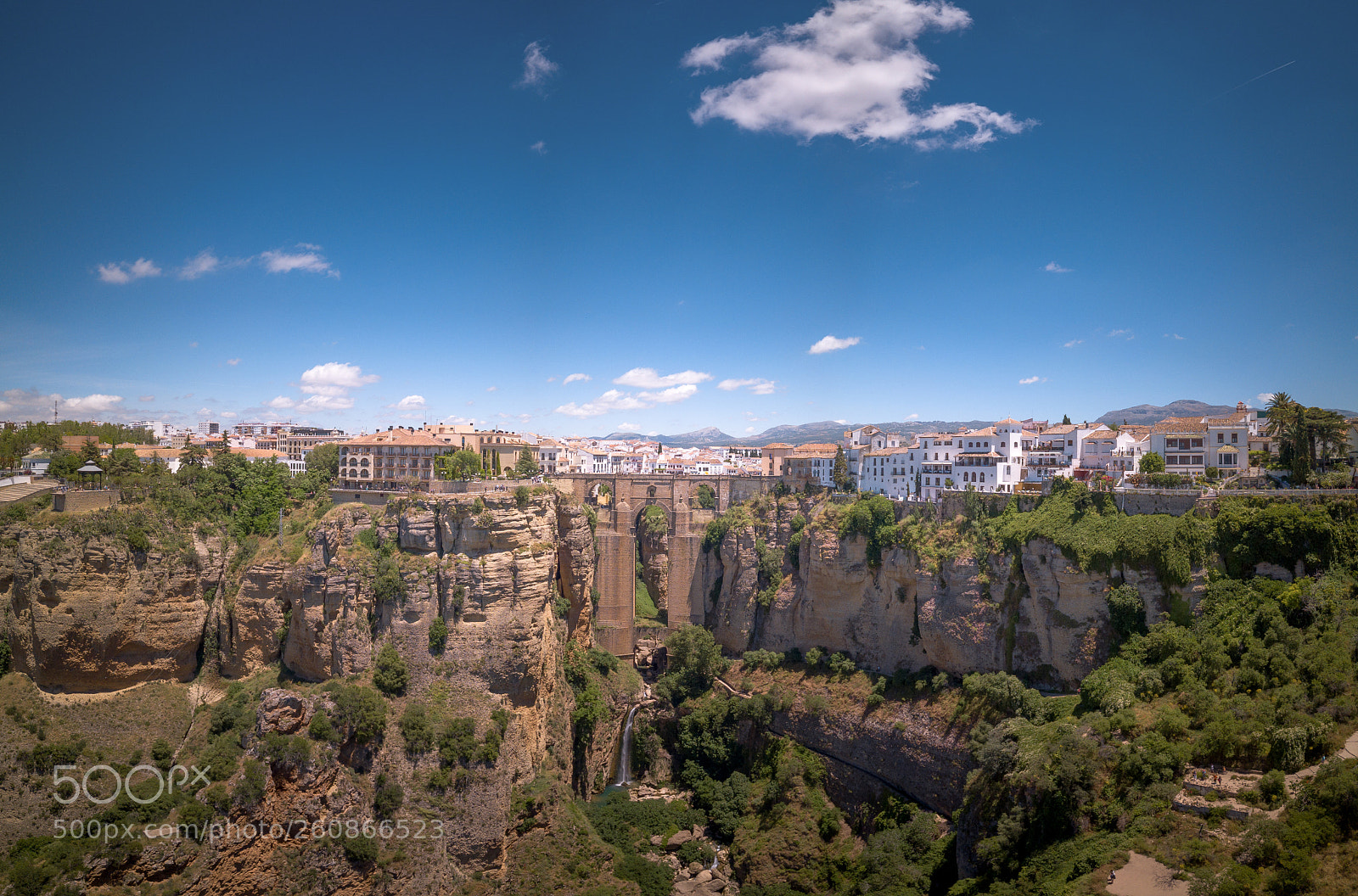 DJI FC220 sample photo. Puente nuevo / ronda spain photography