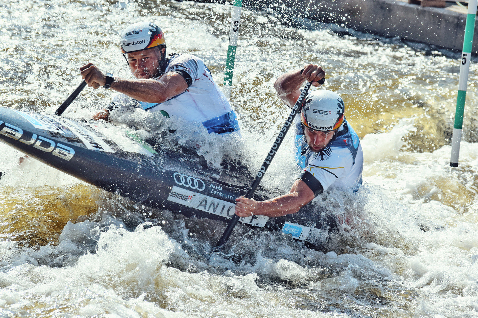 Nikon D3300 sample photo. Water slalom photography