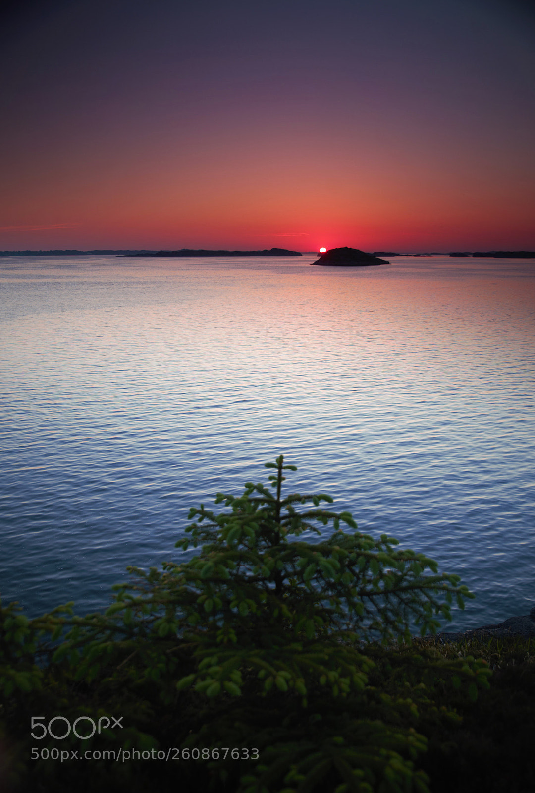 Canon EOS 6D sample photo. Solnedgang ved ramsøy photography