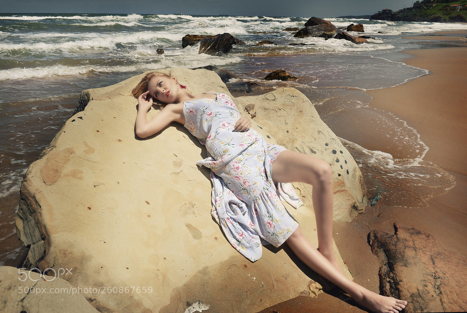 Nikon D800 sample photo. Tranquility of the waves photography