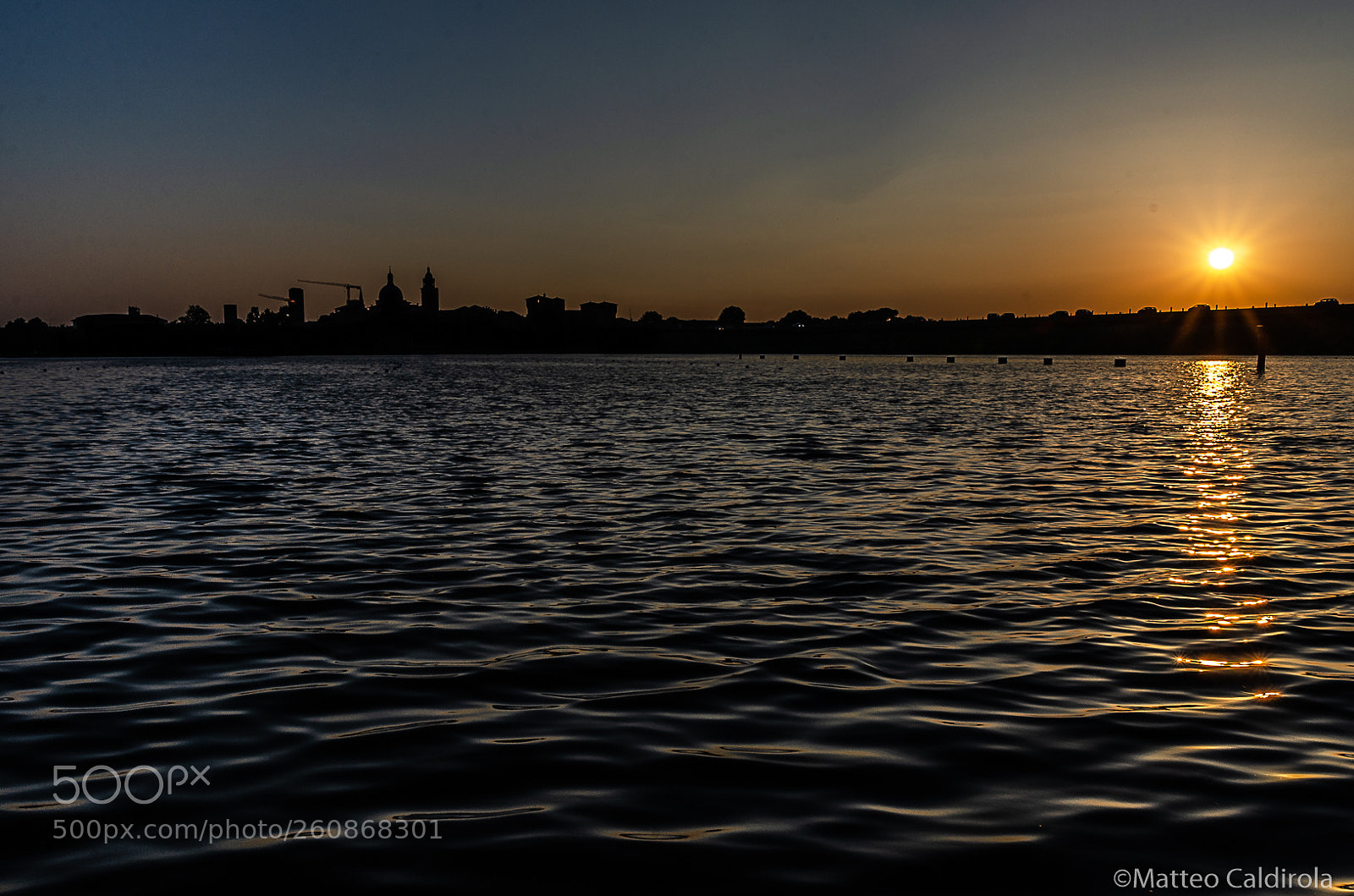 Nikon D7000 sample photo. Sunset on mantova photography