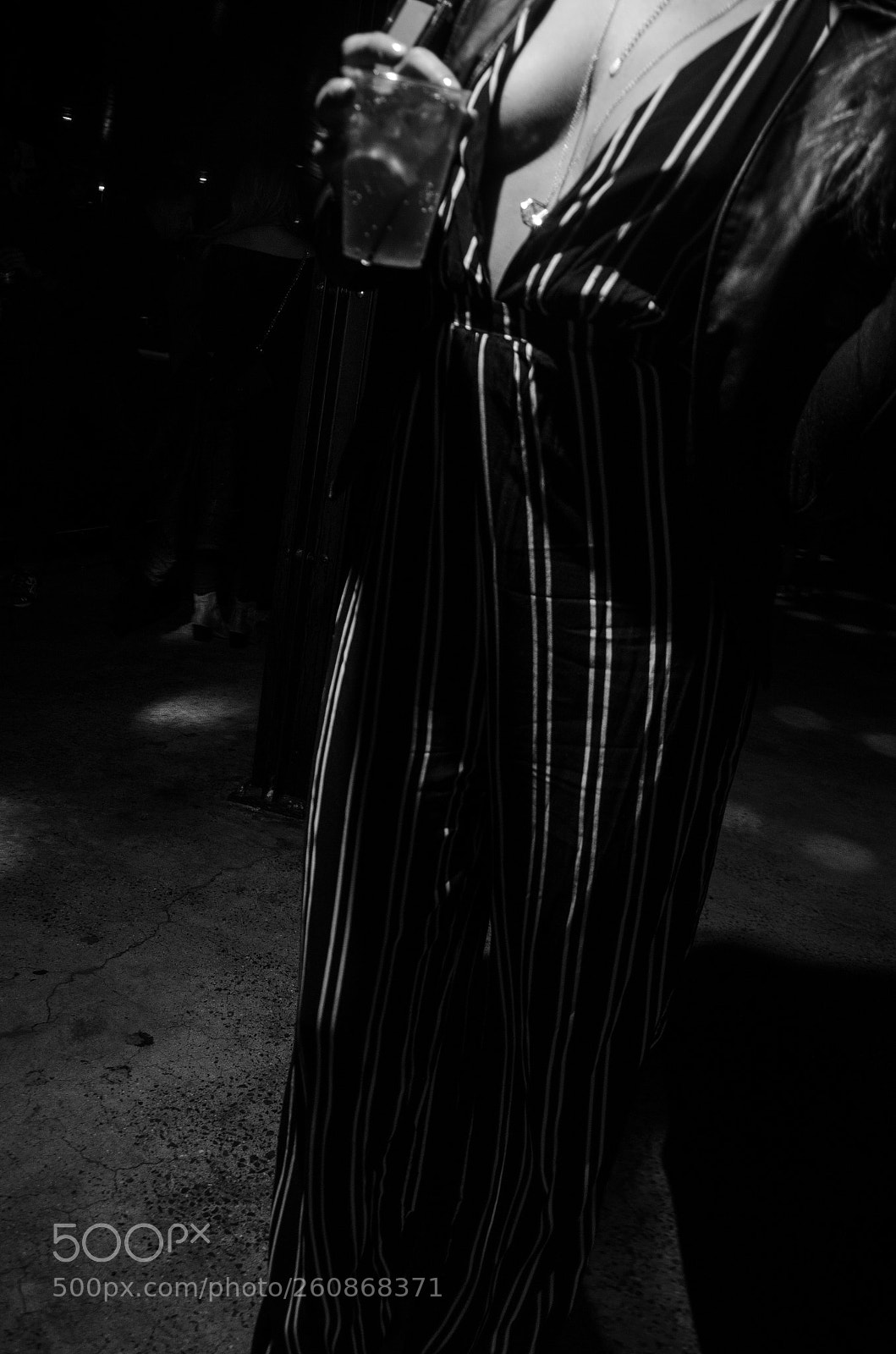 Nikon D7000 sample photo. Striped dress photography