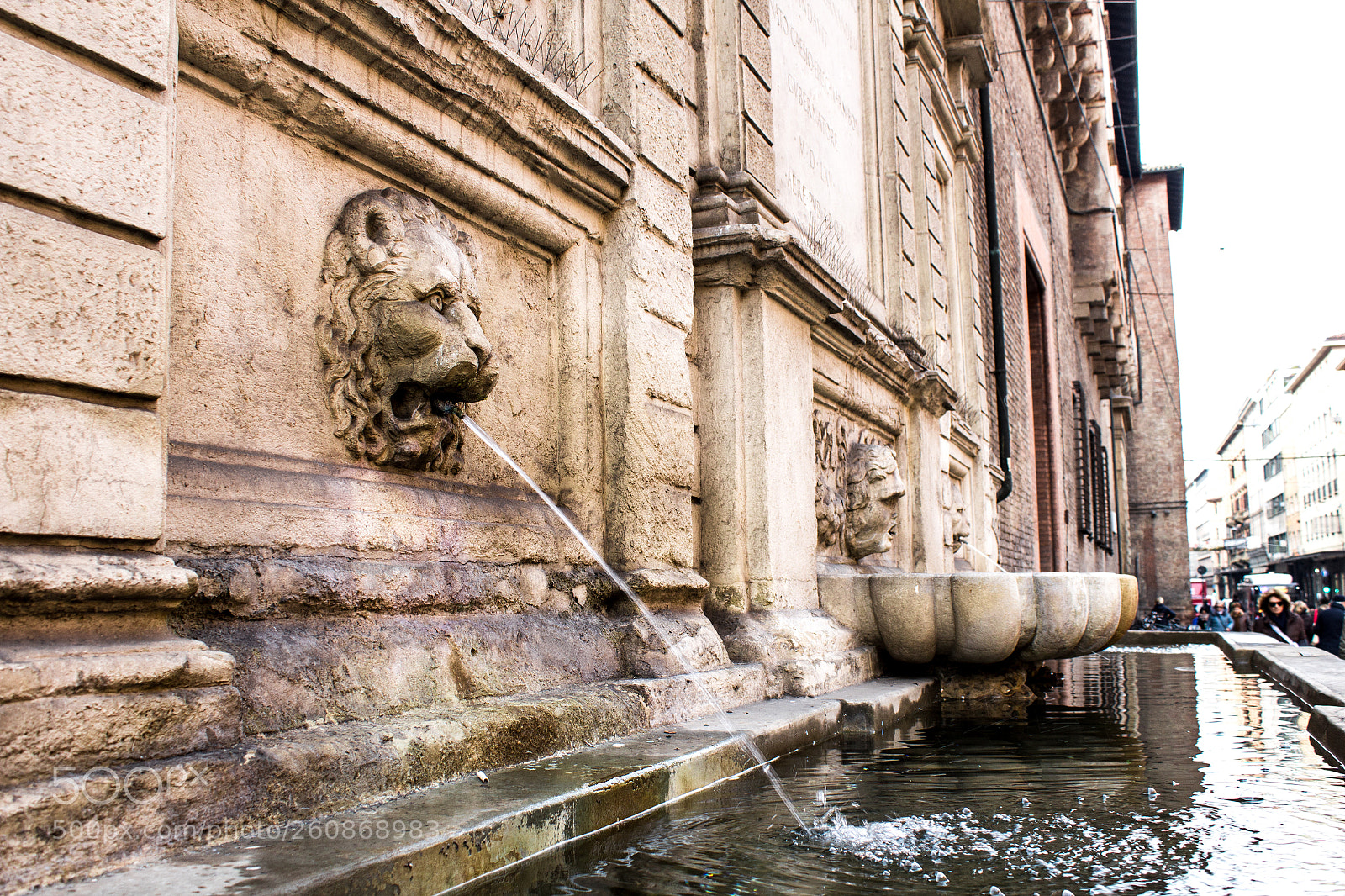 Canon EOS 1300D (EOS Rebel T6 / EOS Kiss X80) sample photo. Fountain in bologna photography