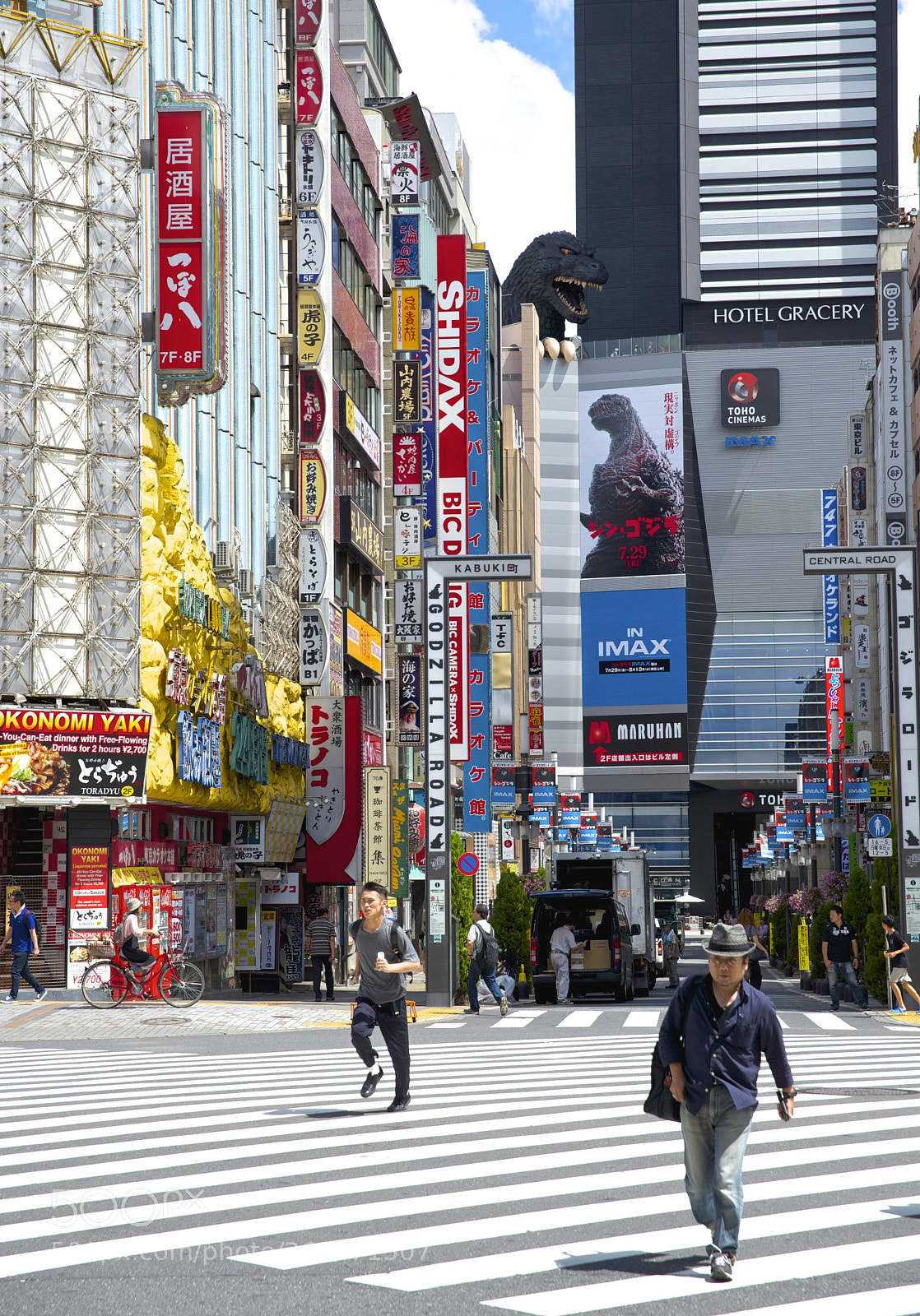 Nikon D610 sample photo. Running away from godzilla photography
