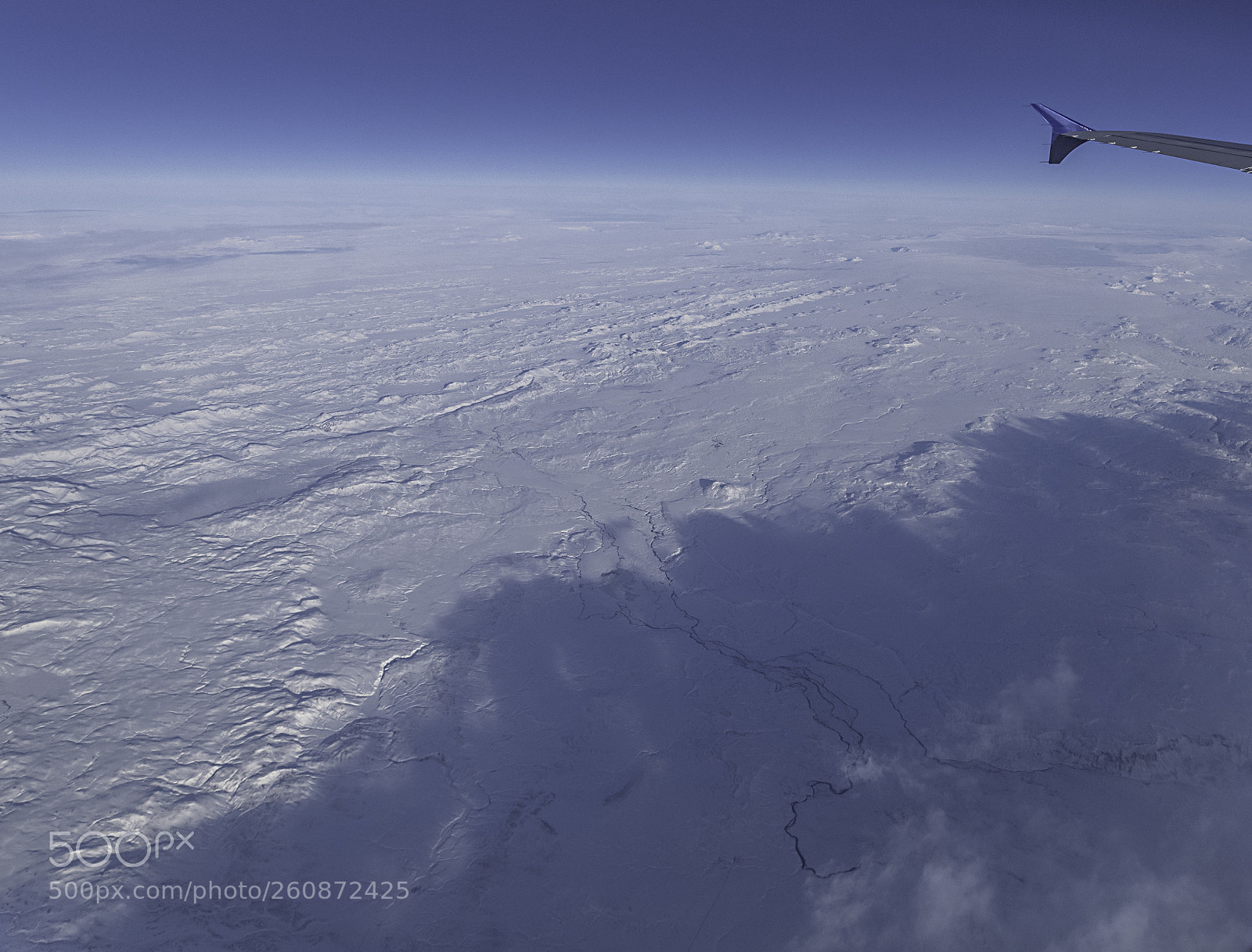 Nikon D850 sample photo. Iceland from the plane photography