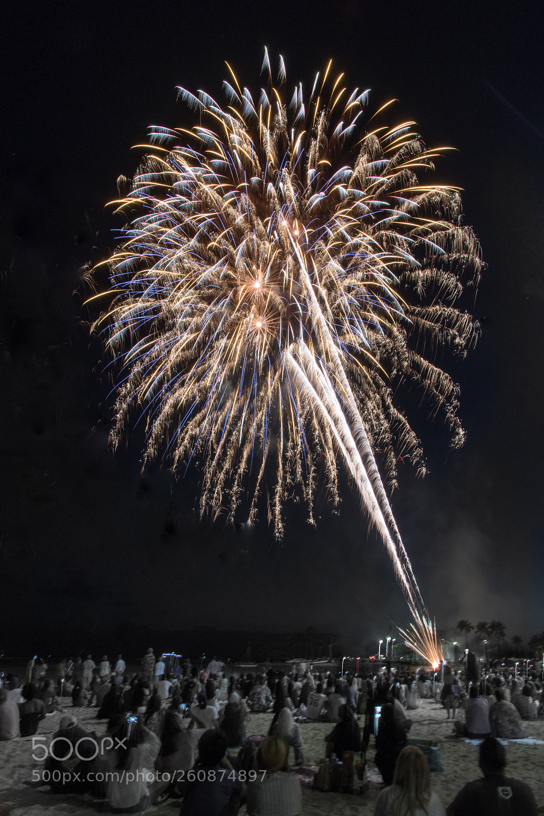 Canon EOS 80D sample photo. Fireworks on the beach photography