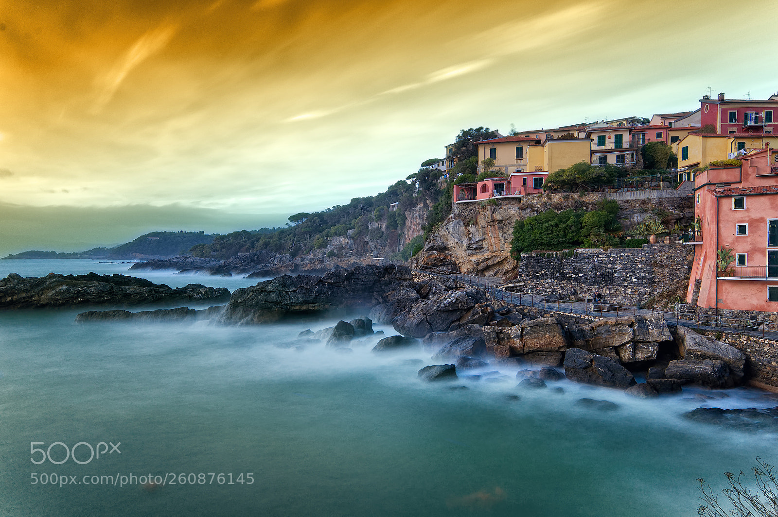 Nikon D90 sample photo. Fishing village - tellaro photography