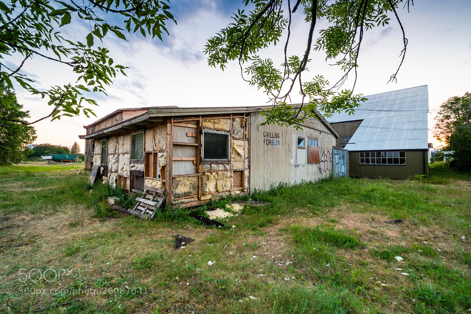 Pentax K-1 sample photo. Old sea plane hangar photography