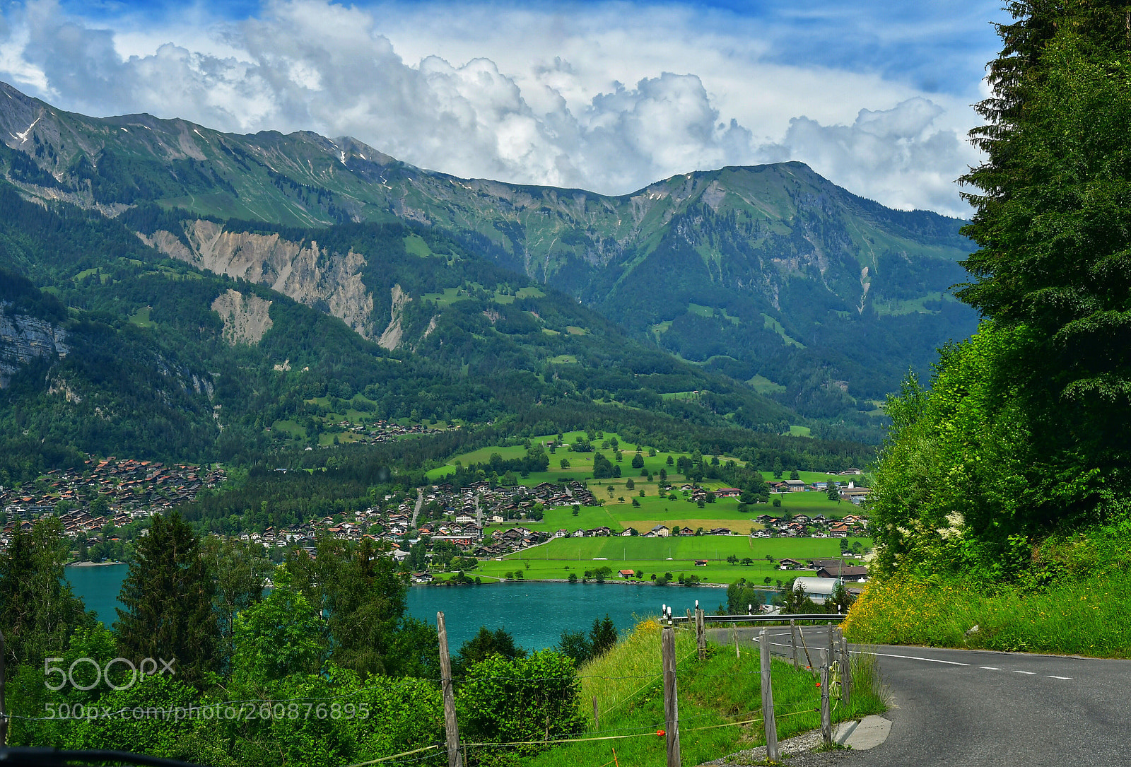 Nikon D500 sample photo. Clouds, mountain, city, lake photography
