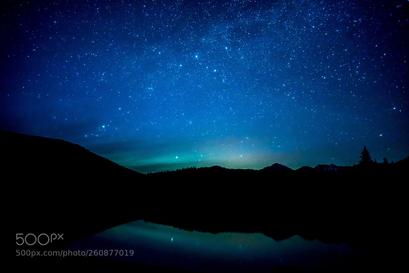 Sony a6500 sample photo. Northern lights photography