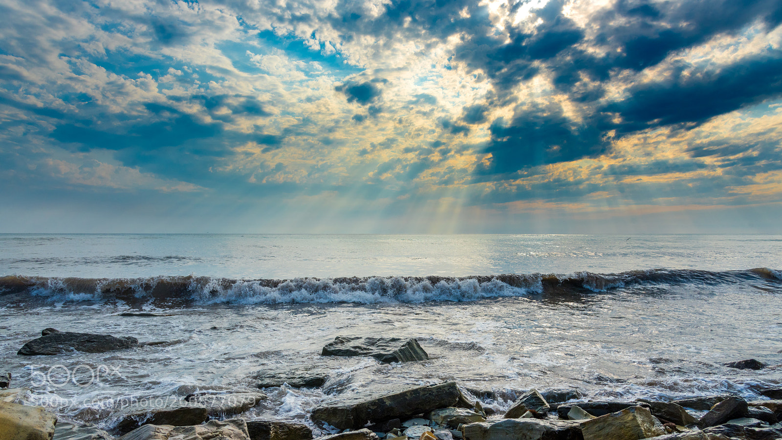 Nikon D810 sample photo. Stormy sea. photography