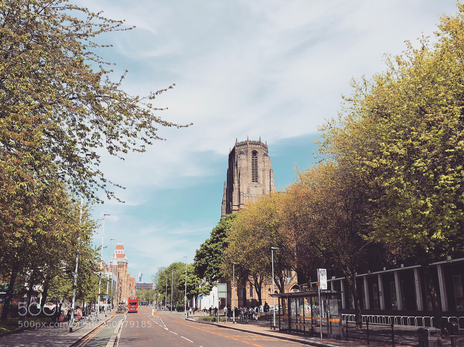 Apple iPhone 8 sample photo. University of manchester photography