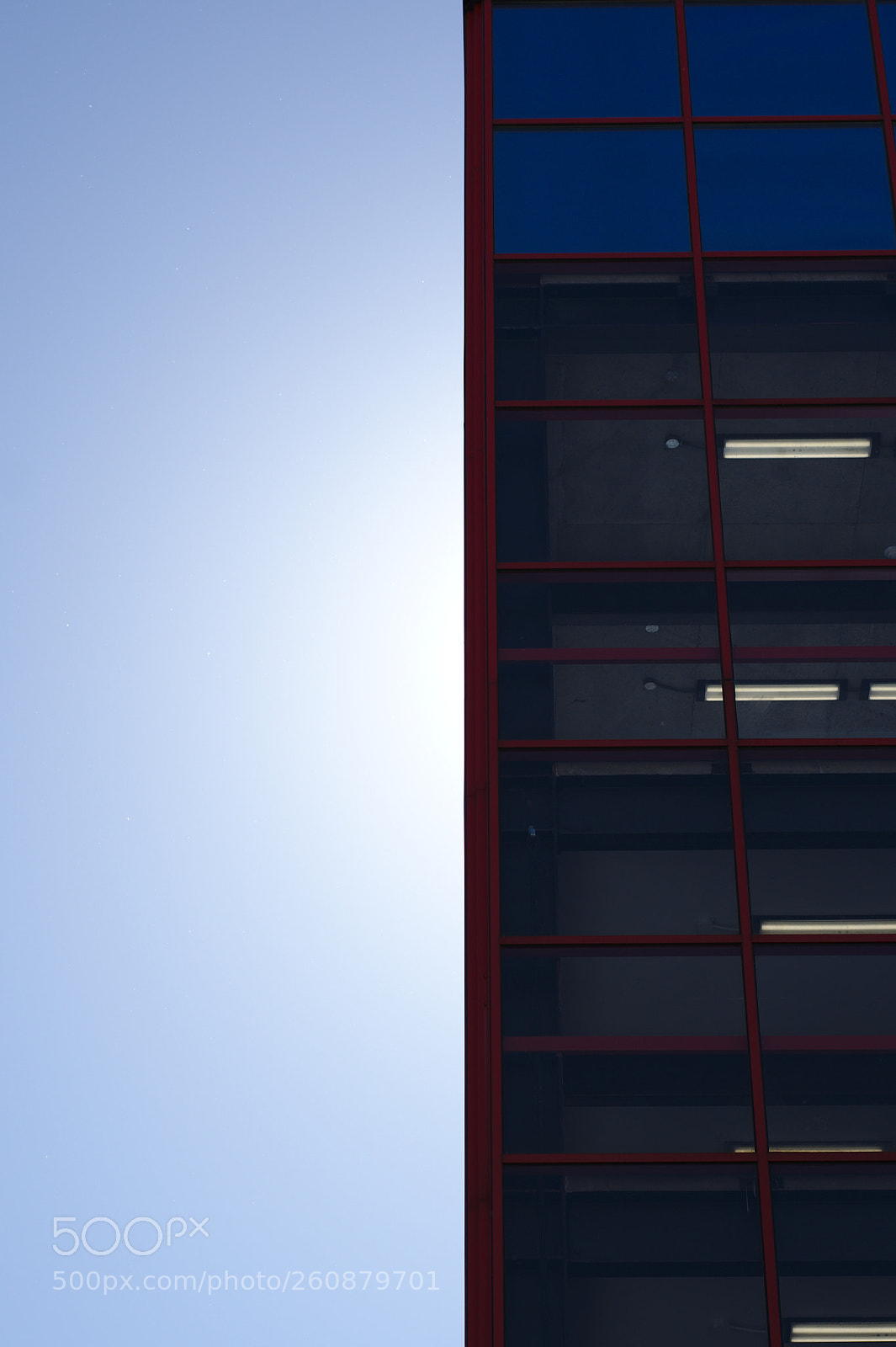 Sony a7 III sample photo. Half sky, half building photography